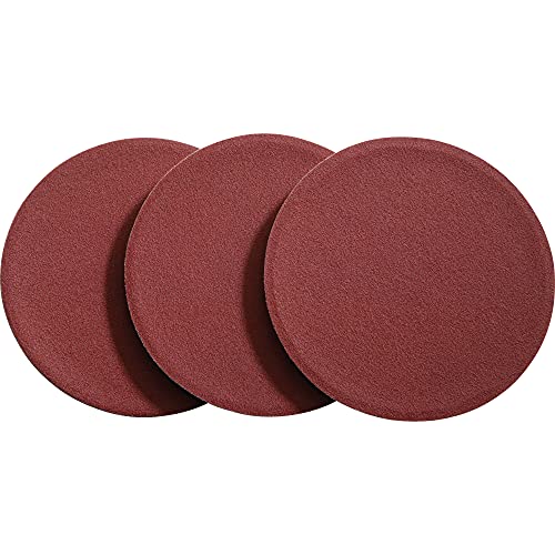 Woodstock D1307 6-Inch Diameter PSA 60 Grit Aluminum Oxide Sanding Disc, 3-Pack