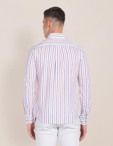 Image of U.S. Polo Assn. Cotton Men Shirt, Regular Fit