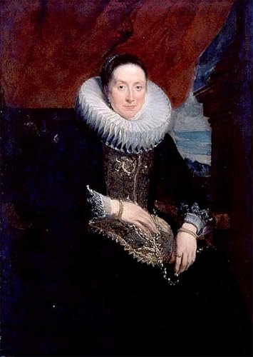 Impression Van Dyck portrait de femme 60x90 : une toile d'exception pour bureau
