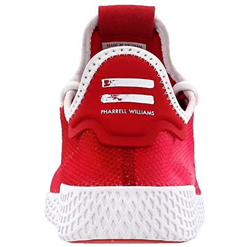 adidas Originals Unisex-Kids PW Tennis HU J,Scarlet/White/White,7 Medium US Big Kid4