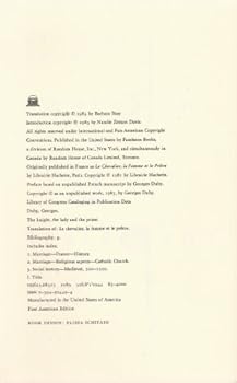 The Knight, the Lady & the Priest: The Making of Modern Marriage in Medieval France