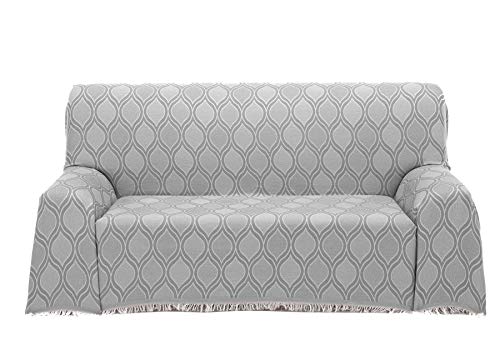 Cardenal Textil Roma Foulard Multiusos, Gris, 180x290 cm