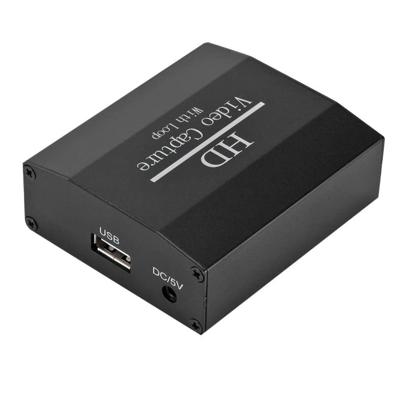 Karta przechwytywania kompatybilna z 4K HDMI 1080p karta przechwytywania gier USB 2.0 nagrywarka urządzenie do nagrywania strumieniowego wideo na żywo
