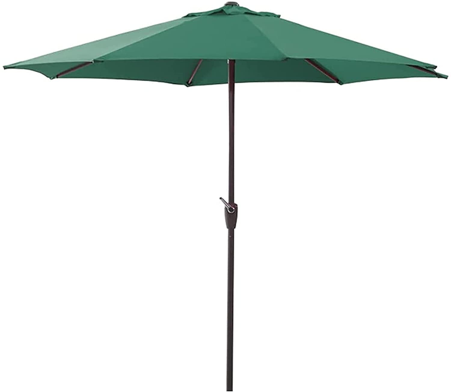 WDSOPK Garden Garden Parasol for Lawn Deck Patio and Balcony,Umbrella Outdoor Sun Shade Uv Protective sun umbrella(Green-3M)