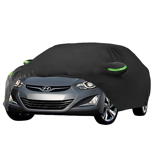 Image of Proadsy Custom Fit 1995-2026 Hyundai Elantra Car Cover Waterproof Outdoor | UV-Blocking Waterproof With Soft Lining Prevents Leaks & Scratches. Perfect For Sunny, Snowy Outdoor Parking, Garage Storage