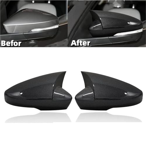 Coque rétroviseur look carbone pour VW T-ROC 17-19 style sport - 5
