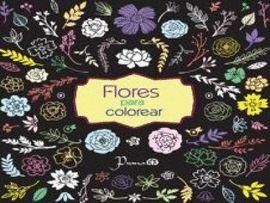 Paperback FLORES PARA COLOREAR [Spanish] Book