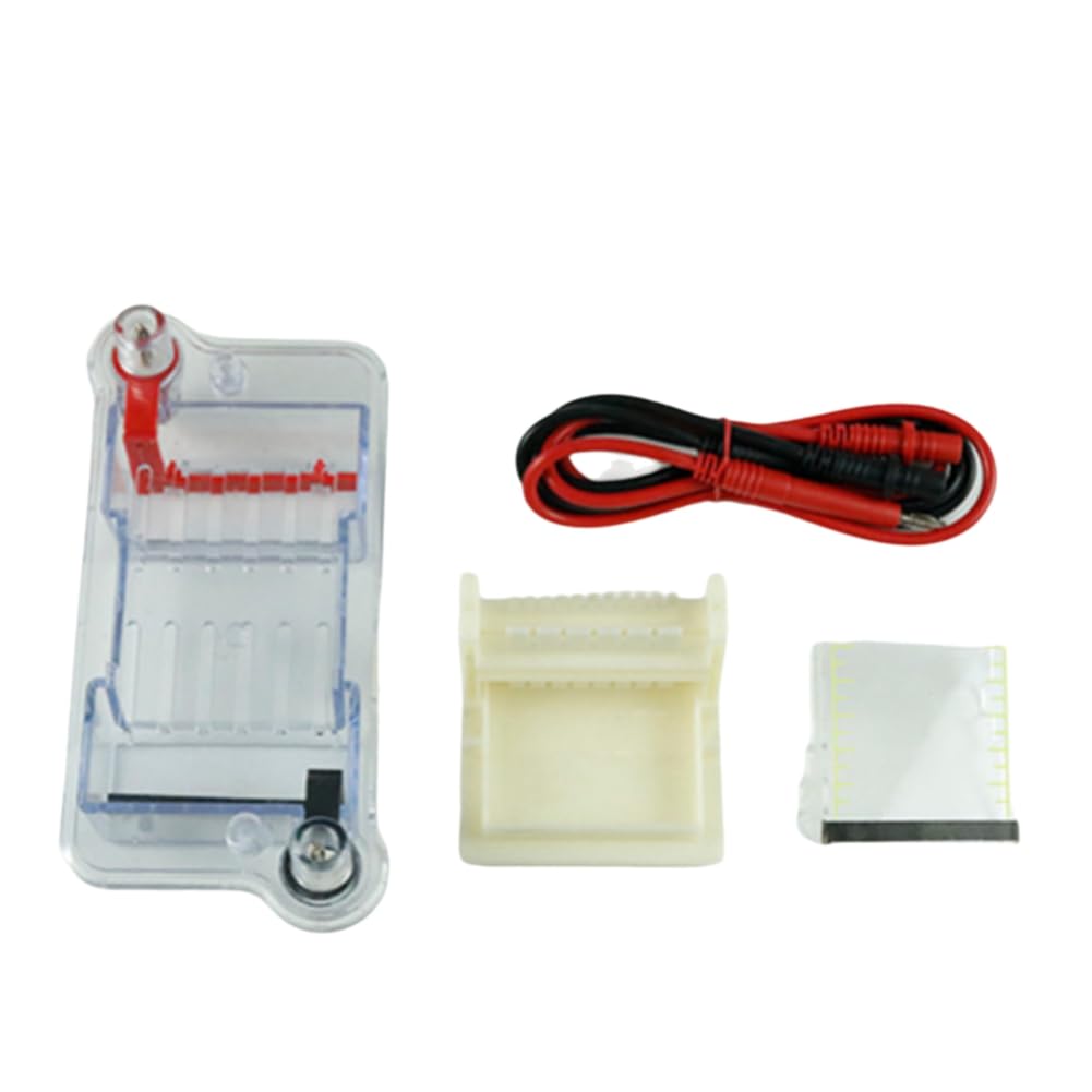 Vjsujehgy Horizontal Electrophoresis Tank Electrophoresis Tank Biological Instrument Molecular Separation Teaching Instrument