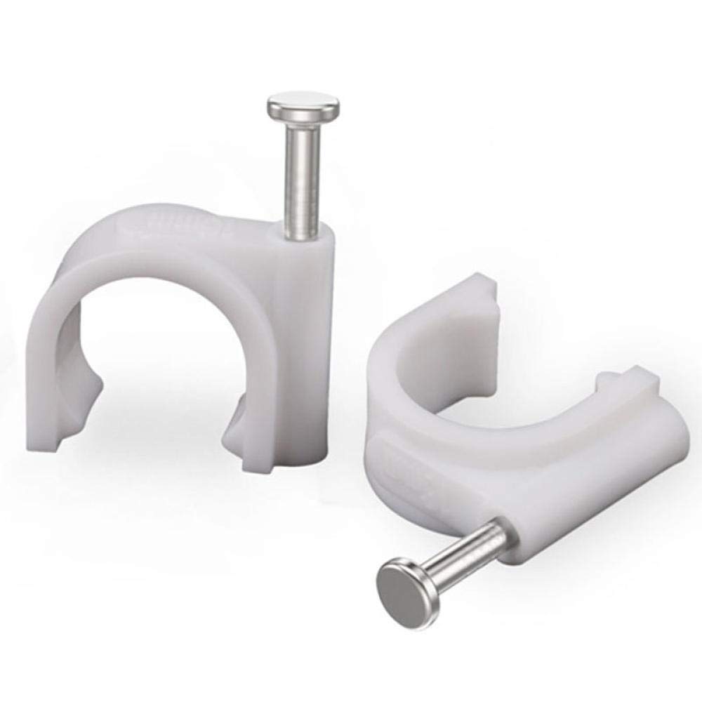 Clavo galvanizado para Pared de hormigón,Clavos d Clavo único de 25 mm, Clavo Redondo de Acero, Clavo de línea de Tarjeta, Clavo de Cable de Red(40mm)
