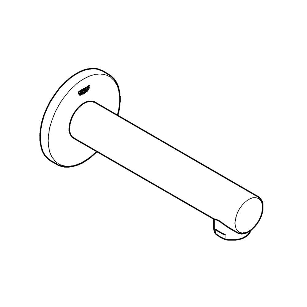 Grohe 13280001 Bocca Erogazione per Vasca Serie Concetto 13280, Cromo