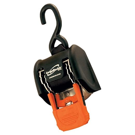 CargoBuckle G3 Retractable Ratchet Tie-Down - 2" x 72" - Pair