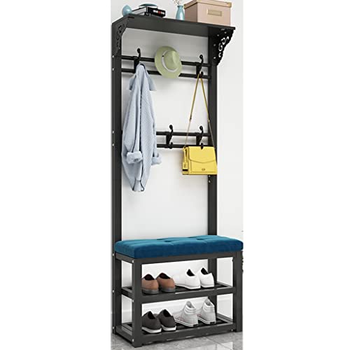 RIVILA Schuhbank-Garderobenständer, Kleiderbügel,  industrielle Halle,...