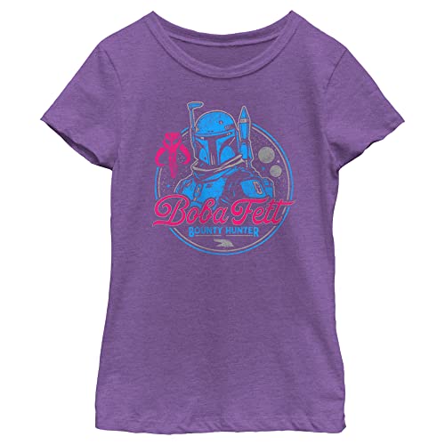 STAR WARS Book of Boba Fett Galactic Hunter Girls Short Sleeve Tee Shirt