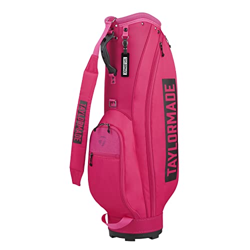 Taylormade TJ155 23SS Box Logo Caddy Bag, Pink, Unisex
