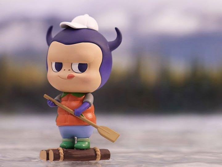 Amazon.co.jp: LABUBU The Monsters Camping Series yaya : Toys & Games