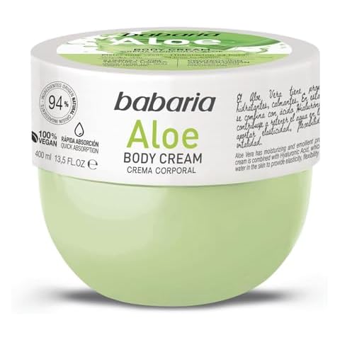 Babaria Aloe Vera Gel Body Cream Cover