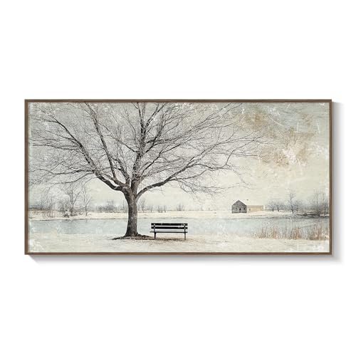 Eye-Catching Farmhouse Landscape Art for a Serene Retreat