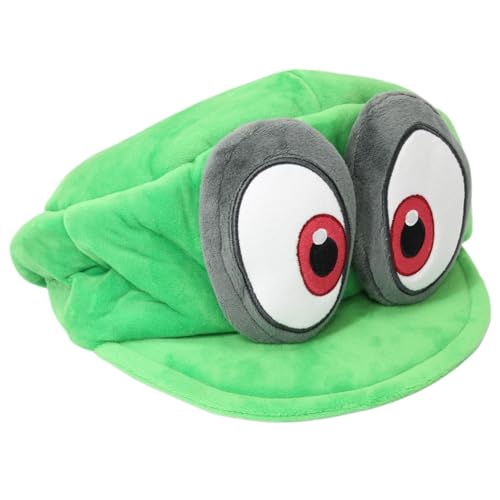 Laruokivi Anime Odyssey Cappy Plush Hat Cosplay Green Cap Costume Birthday Gift Easter Halloween Figure