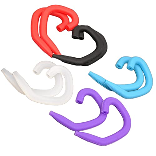 HOLIDYOYO 10 Pairs Silicone Ear Hook Mask Accessories Anti-Tightening Ear Protectors for Comfortable Wear Compatible Face Masks