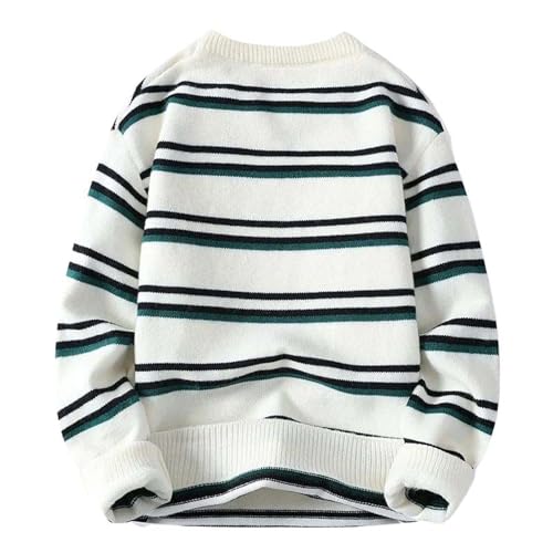 Pull rayé pour homme pour affronter le froid hivernal avec style