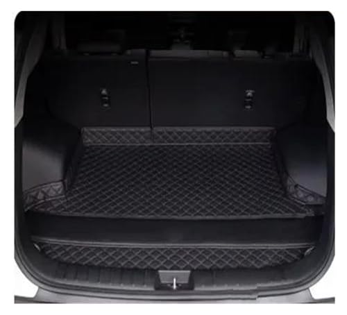 Tapis de coffre voiture Mercedes GLC SUV 2016-2022 doublure sol noir