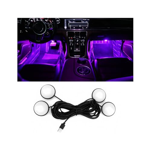 Iluminación LED luz ambiente coche para tus viajes urbanos nocturnos