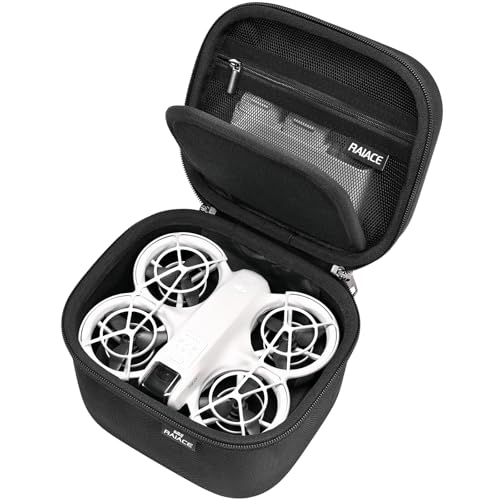 Custodia rigida per il trasporto compatibile con Dji Neo Fly More Combo e accessori in vendita solo la custodia . - nero