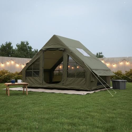 Carpa inflable para camping predolo para 4 personas miniatura 7