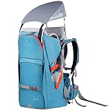 WIPHA Baby Backpack Carrier, Ergonomic Child Carrier Hiking with Sun Canopy, Safe Toddler Hiking...