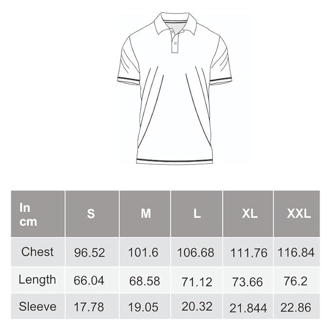 Image of Aero Armour Airforce Glory Cotton T-Shirt | Half Sleeve | Regular Fit | Zero Shrinkage | Polo Neck