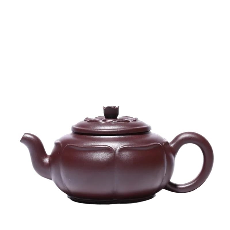 Teiera Bollitore Cinese in Argilla Viola, caffettiera Domestica di Grande capacità, teiera da Viaggio Portatile, bollitore for tè 280 ml Teiere