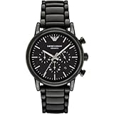 Emporio Armani メンズ AR1507 ドレス ブラック クォーツ 腕時計