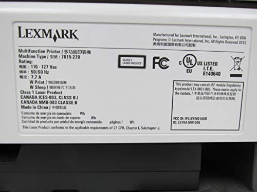 Image of Lexmark MX310dn Compact All-In One Monochrome Laser Printer, Network Ready, Scan, Copy, Duplex Printing and Professional Features
