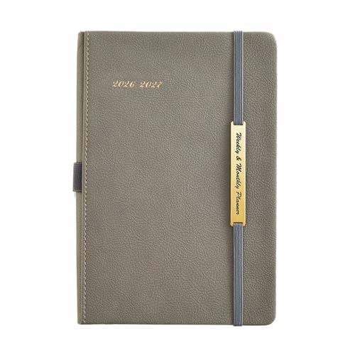 2026-2027 プランナー 18 か月スケジュールノート毎日/週間/月間プランナー学校事務用品ジャーナリングノートブック