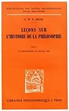  La philosophie du Moyen-Âge