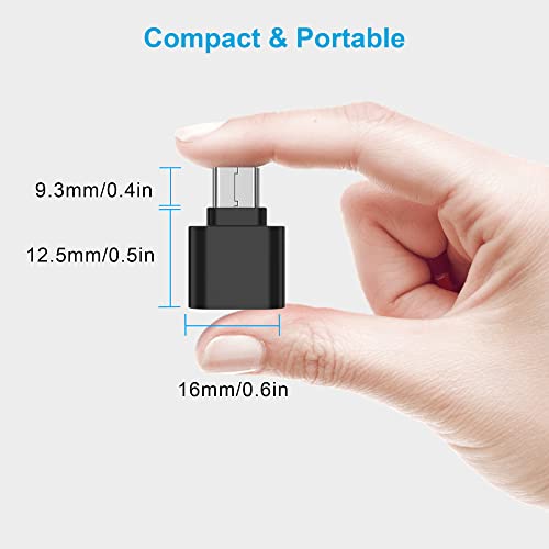 Micro SD Kartenleser Micro USB, OTG Externe Kartenlesegeräte Micro USB, Micro SD Karte Kartenleser Micro USB für Micro SDHC, Micro SDXC, Speicherkartenleser Micro USB für Micro SD/TF Karte