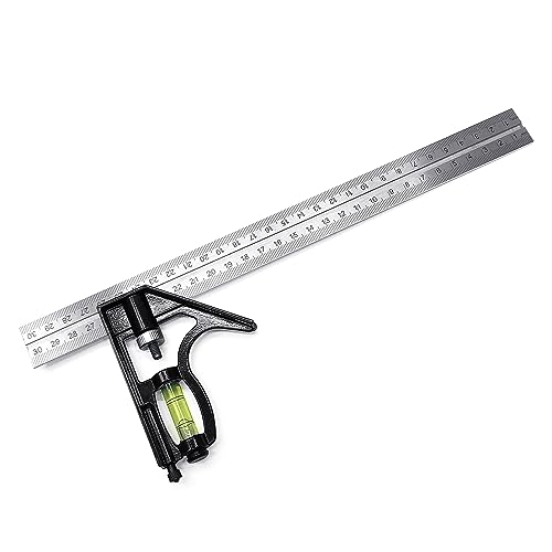 WEITARI Square Head Right Angle Ruler 300mm/12