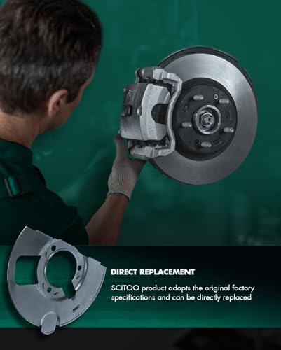 Image of SCITOO 20971876 20971875 Brake Backing Plate Front Left & Right