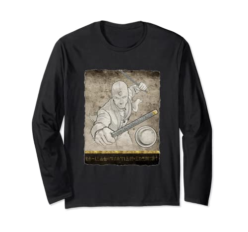 T-shirt Moon Knight Mr. Knight à manches longues avec hiéroglyphes pour homme