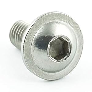 Eisenwaren2000 M3 x 4 mm Linsenkopfschrauben (50 Stück)