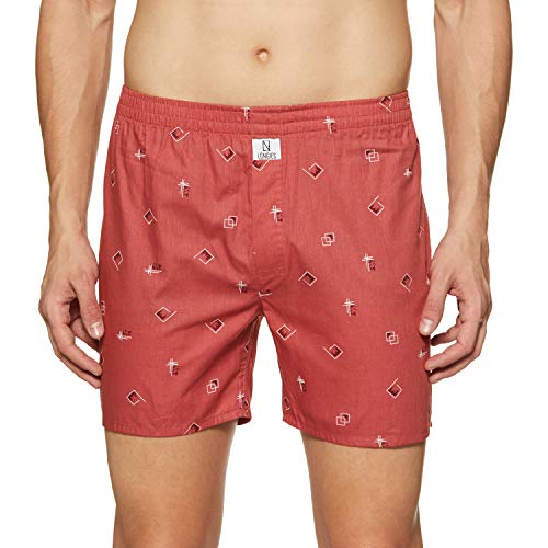 Image of Longies Men's Cotton Printed Regular Boxer Shorts
