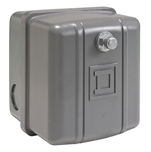 Square D by Schneider Electric 9013GHG2J63X Pressure Switch, 200/250 psi Sensor, NEMA 1 Enclosure, 1/4" NPSF, 140-175 psi Points, 2-Way Pressure Release Valve #1