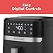 BLACK+DECKER Purifry 6QT Air Fryer, Crispy Deep Fried Taste without the Fat, Plus Bake, Dehydrate, and Keep Food Warm, Digital Touchscreen and Auto Shut-Off