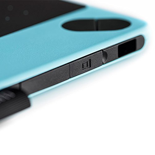 Image of Wacom CTH-690 /B0-CX Medium Art Pen and Touch Tablet, Mint Blue