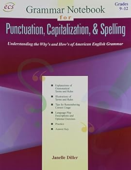 Paperback Grammar Notebook: Book 3, Punctuation, Capitalization, & Spelling Book