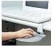 Aidata UM003 Mouse Platform Under Desk, Sturdy Metal Clamp Fits Onto Desks up to 40mm/1.57