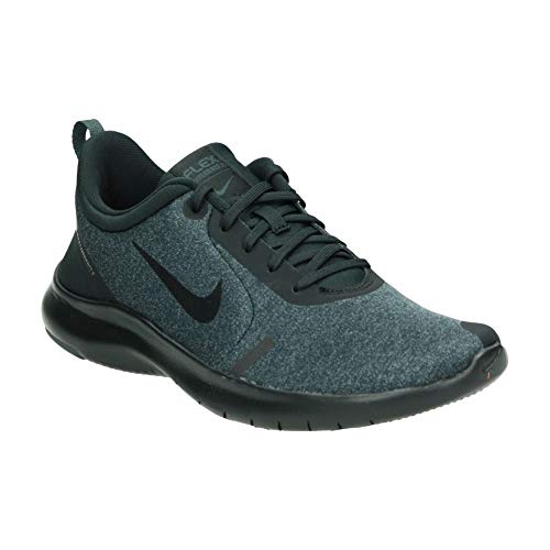 Nike Flex Experience RN 8 Men's Running Shoe, Lightweight & Flexible Knit Sneakers, Black/Black - Anthracite - Dark Grey, Size 10