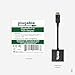 Plugable DisplayPort to VGA Adapter - Supports DisplayPort-Equipped Windows and Linux Systems to VGA Displays up to 1080p, Active - Driverless