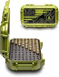 Evergreen Pistol Ammo Case Compatible with 5.7/9mm/.40/.380-100 Rounds Lockable USA Made
