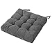 SQUARE MOON 4 Pack Seat Cushion, Comfort Chair Pads for Indoor & Outdoor Dining & Office Chairs